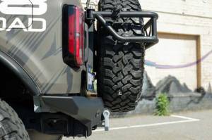 DV8 Offroad Bumpers & Jeep Accessories | 1350 Offroad - DV8 2021+ Ford Bronco Competition Series Rear Bumper - RBBR-05 - Image 18