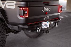 DV8 Offroad Bumpers & Jeep Accessories | 1350 Offroad - DV8 20-23 Jeep Gladiator JT MTO Series Rear Bumper - RBGL-06 - Image 22