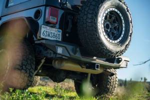 DV8 Offroad Bumpers & Jeep Accessories | 1350 Offroad - DV8 07-18 Jeep Wrangler JK Mid-Width Rear Bumper - RBJK-12 - Image 1