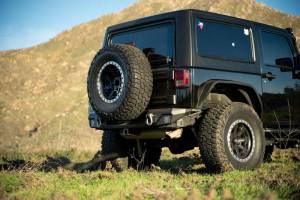 DV8 Offroad Bumpers & Jeep Accessories | 1350 Offroad - DV8 07-18 Jeep Wrangler JK Mid-Width Rear Bumper - RBJK-12 - Image 9