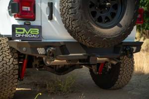 DV8 Offroad Bumpers & Jeep Accessories | 1350 Offroad - DV8 2018 Jeep Wrangler JL MTO Series Rear Bumper with Optional Tire Carrier - RBJL-13 - Image 5