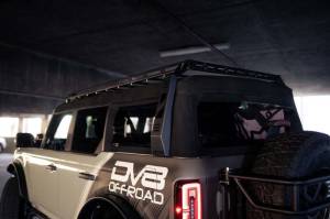 DV8 Offroad Bumpers & Jeep Accessories | 1350 Offroad - DV8 21-23 Ford Bronco Soft Top Roof Rack - RRBR-01 - Image 6