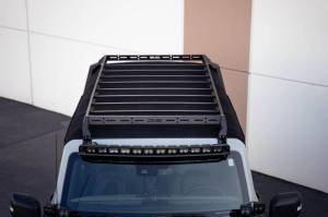 DV8 Offroad Bumpers & Jeep Accessories | 1350 Offroad - DV8 21-23 Ford Bronco Soft Top Roof Rack - RRBR-01 - Image 29