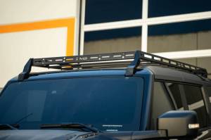 DV8 Offroad Bumpers & Jeep Accessories | 1350 Offroad - DV8 21-23 Ford Bronco Hard Top Roof Rack - RRBR-02 - Image 5