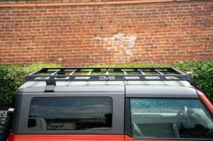 DV8 Offroad Bumpers & Jeep Accessories | 1350 Offroad - DV8 21-23 Ford Bronco 2-Door Hard Top Roof Rack - RRBR-03 - Image 2