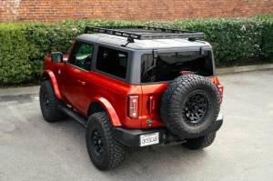 DV8 Offroad Bumpers & Jeep Accessories | 1350 Offroad - DV8 21-23 Ford Bronco 2-Door Hard Top Roof Rack - RRBR-03 - Image 28