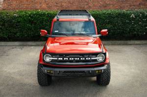 DV8 Offroad Bumpers & Jeep Accessories | 1350 Offroad - DV8 21-23 Ford Bronco 2-Door Hard Top Roof Rack - RRBR-03 - Image 31