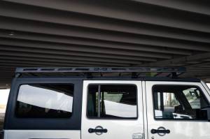 DV8 Offroad Bumpers & Jeep Accessories | 1350 Offroad - DV8 07-18 Jeep Wrangler JK Full-Length Roof Rack - RRJK-03 - Image 18