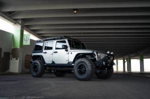 DV8 Offroad Bumpers & Jeep Accessories | 1350 Offroad - DV8 07-18 Jeep Wrangler JK Full-Length Roof Rack - RRJK-03 - Image 22