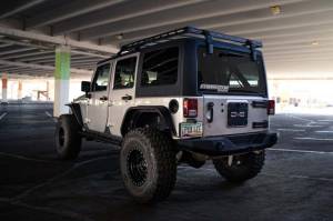 DV8 Offroad Bumpers & Jeep Accessories | 1350 Offroad - DV8 07-18 Jeep Wrangler JK Short Roof Rack - RRJK-04 - Image 2