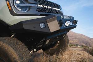 DV8 Offroad Bumpers & Jeep Accessories | 1350 Offroad - DV8 2021-22 Ford Bronco; Steel Front Skid Plate - SPBR-01 - Image 7