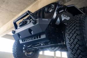 DV8 Offroad Bumpers & Jeep Accessories | 1350 Offroad - DV8 18-23 Jeep Wrangler JL/JT Front Bumper Sway-Bar Disconnect Motor Skid Plate - SPJL-02 - Image 2