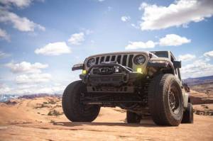 DV8 Offroad Bumpers & Jeep Accessories | 1350 Offroad - DV8 18-23 Jeep Wrangler JL/JT Front Bumper Sway-Bar Disconnect Motor Skid Plate - SPJL-02 - Image 5