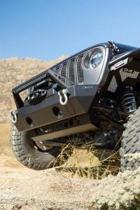 DV8 Offroad Bumpers & Jeep Accessories | 1350 Offroad - DV8 18-23 Jeep Wrangler JL/JT Front Bumper Sway-Bar Disconnect Motor Skid Plate - SPJL-02 - Image 33