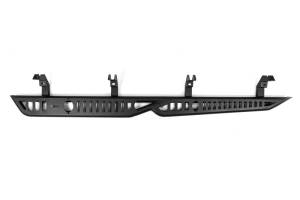 DV8 Offroad Bumpers & Jeep Accessories | 1350 Offroad - DV8 19-24 GMC Sierra 1500 Crew Cab OE Plus Side Steps - Black Steel - SRCS1-01 - Image 1