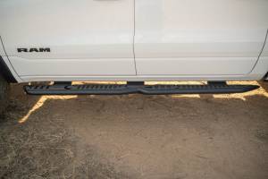DV8 Offroad Bumpers & Jeep Accessories | 1350 Offroad - DV8 19-25 RAM 1500 Crew Cab OE Plus Side Steps - Black Steel - SRDR1-01 - Image 6