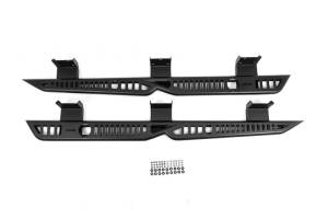 DV8 Offroad Bumpers & Jeep Accessories | 1350 Offroad - DV8 19-25 RAM 1500 Crew Cab OE Plus Side Steps - Black Steel - SRDR1-01 - Image 11