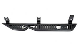 DV8 Offroad Bumpers & Jeep Accessories | 1350 Offroad - DV8 24-25 Toyota Land Cruiser OE Plus Side Steps - Black Steel - SRTL4-01 - Image 9