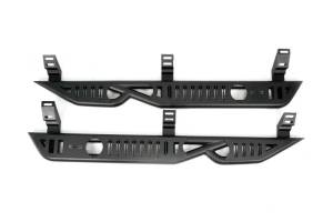 DV8 Offroad Bumpers & Jeep Accessories | 1350 Offroad - DV8 24-25 Toyota Land Cruiser OE Plus Side Steps - Black Steel - SRTL4-01 - Image 11