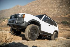 DV8 Offroad Bumpers & Jeep Accessories | 1350 Offroad - DV8 24-25 Toyota Land Cruiser OE Plus Side Steps - Black Steel - SRTL4-01 - Image 8