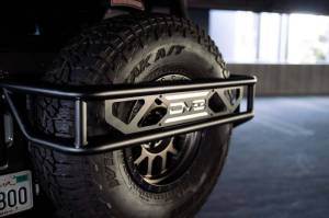 DV8 Offroad Bumpers & Jeep Accessories | 1350 Offroad - DV8 21-23 Ford Bronco Spare Tire Guard & Accessory Mount - TCBR-01 - Image 15