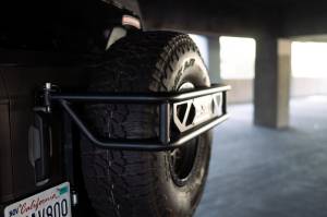 DV8 Offroad Bumpers & Jeep Accessories | 1350 Offroad - DV8 21-23 Ford Bronco Spare Tire Guard & Accessory Mount - TCBR-01 - Image 24