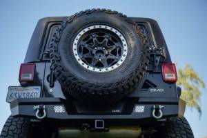 DV8 Offroad Bumpers & Jeep Accessories | 1350 Offroad - DV8 07-18 Jeep Wrangler (JK) Tire Carrier for MTO Bumper - TCJK-13 - Image 11