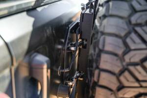 DV8 Offroad Bumpers & Jeep Accessories | 1350 Offroad - DV8 18-23 Jeep Wrangler JL MTO Series Bumper Spare Tire Swing Gate - TCJL-13 - Image 8