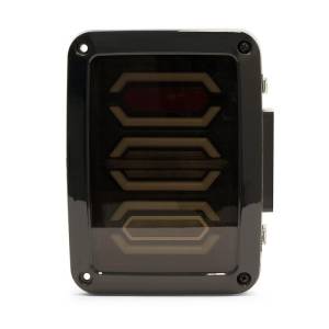 DV8 Offroad Bumpers & Jeep Accessories | 1350 Offroad - DV8 LED Tail Light; Hexagon Light - TLJK-02 - Image 6