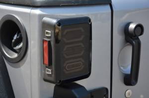 DV8 Offroad Bumpers & Jeep Accessories | 1350 Offroad - DV8 LED Tail Light; Hexagon Light - TLJK-02 - Image 9