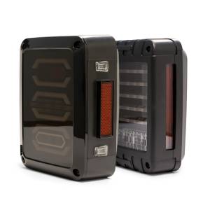 DV8 Offroad Bumpers & Jeep Accessories | 1350 Offroad - DV8 LED Tail Light; Hexagon Light - TLJK-02 - Image 14