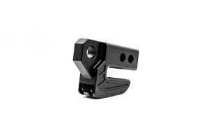 DV8 Offroad Bumpers & Jeep Accessories | 1350 Offroad - DV8 Universal Hitch Skid Plate - Black - UNHS-01BL - Image 2