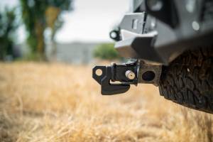 DV8 Offroad Bumpers & Jeep Accessories | 1350 Offroad - DV8 Universal Hitch Skid Plate - Black - UNHS-01BL - Image 7