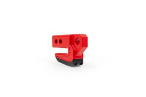 DV8 Offroad Bumpers & Jeep Accessories | 1350 Offroad - DV8 Xtract Hitch Skid Plate - Red - UNHS-01RD - Image 1