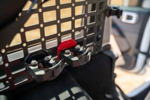 DV8 Offroad Bumpers & Jeep Accessories | 1350 Offroad - DV8 Quick Release Molle Panel Tool Mounts - Black - UNMM-01BL - Image 8