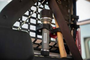 DV8 Offroad Bumpers & Jeep Accessories | 1350 Offroad - DV8 Quick Release Molle Panel Tool Mounts - Black - UNMM-01BL - Image 15