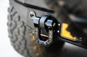 DV8 Offroad Bumpers & Jeep Accessories | 1350 Offroad - DV8 Elite Series D-Ring Shackles - Pair (Black) - UNSK-01BL - Image 8