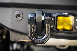 DV8 Offroad Bumpers & Jeep Accessories | 1350 Offroad - DV8 Elite Series D-Ring Shackles - Pair (Black) - UNSK-01BL - Image 10