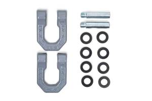 DV8 Offroad Bumpers & Jeep Accessories | 1350 Offroad - DV8 Elite Series D-Ring Shackles - Pair (Gray) - UNSK-01GR - Image 4