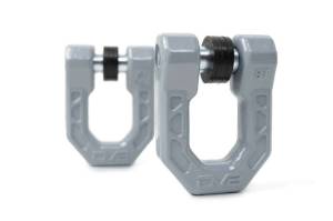 DV8 Offroad Bumpers & Jeep Accessories | 1350 Offroad - DV8 Elite Series D-Ring Shackles - Pair (Gray) - UNSK-01GR - Image 19