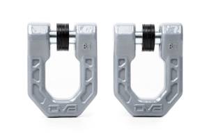 DV8 Offroad Bumpers & Jeep Accessories | 1350 Offroad - DV8 Elite Series D-Ring Shackles - Pair (Gray) - UNSK-01GR - Image 23