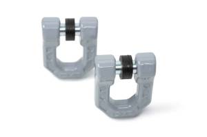 DV8 Offroad Bumpers & Jeep Accessories | 1350 Offroad - DV8 Elite Series D-Ring Shackles - Pair (Gray) - UNSK-01GR - Image 22