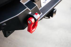 DV8 Offroad Bumpers & Jeep Accessories | 1350 Offroad - DV8 Elite Series D-Ring Shackles - Pair (Red) - UNSK-01RD - Image 13
