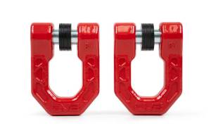 DV8 Offroad Bumpers & Jeep Accessories | 1350 Offroad - DV8 Elite Series D-Ring Shackles - Pair (Red) - UNSK-01RD - Image 14