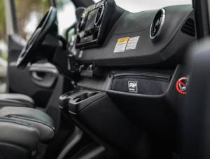 PRP Seats & Harnesses for Jeeps and Off-Road | 1350 Offroad - PRP 2019+ Mercedes Sprinter Van Dash Bag-Black - E124 - Image 2