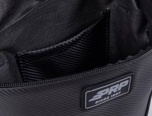 PRP Seats & Harnesses for Jeeps and Off-Road | 1350 Offroad - PRP Front Door Bag with Knee Pad for Polaris RZR, Driver Side, Black - E36-210 - Image 4