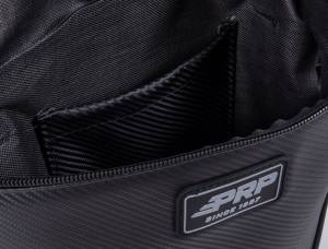 PRP Seats & Harnesses for Jeeps and Off-Road | 1350 Offroad - PRP Front Door Bag with Knee Pad for Polaris RZR, Driver Side, Black - E36-210 - Image 6