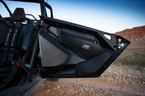 PRP Seats & Harnesses for Jeeps and Off-Road | 1350 Offroad - PRP Polaris RZR PRO XP/PRO R/Turbo R Front Door Bags with Knee Pad (Pair) - E97-210 - Image 2