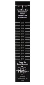 Energy Suspension Polyurethane Bushings | 1350 Offroad - Energy Suspension Sway Bar Tape Measure, Black 9.20123 - Image 2