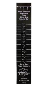 Energy Suspension Polyurethane Bushings | 1350 Offroad - Energy Suspension Sway Bar Tape Measure, Black 9.20123 - Image 3